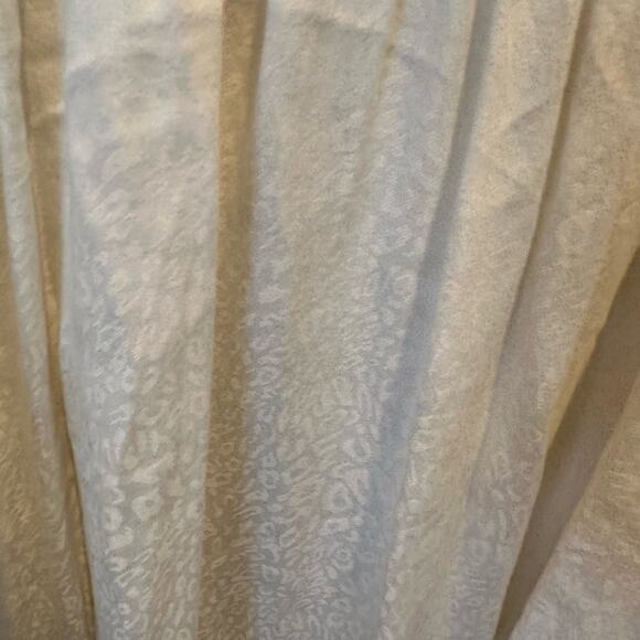 Rachel Pally Jacquard Yaritza Cream Ecru Minimalist Coastal Midi Dress Small - Picture 10 of 14